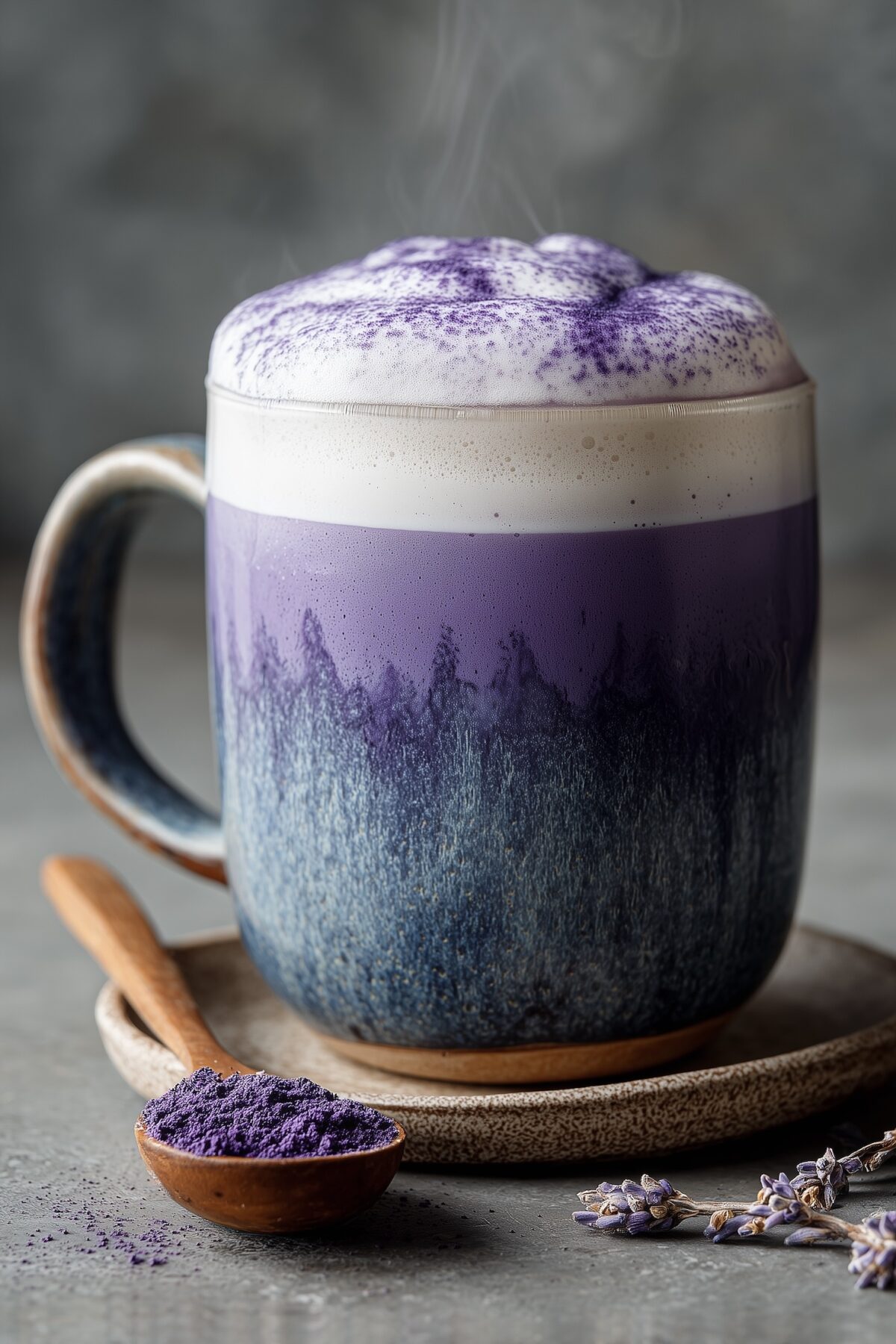 boisson santé bien-être violette asiatique Indonésie