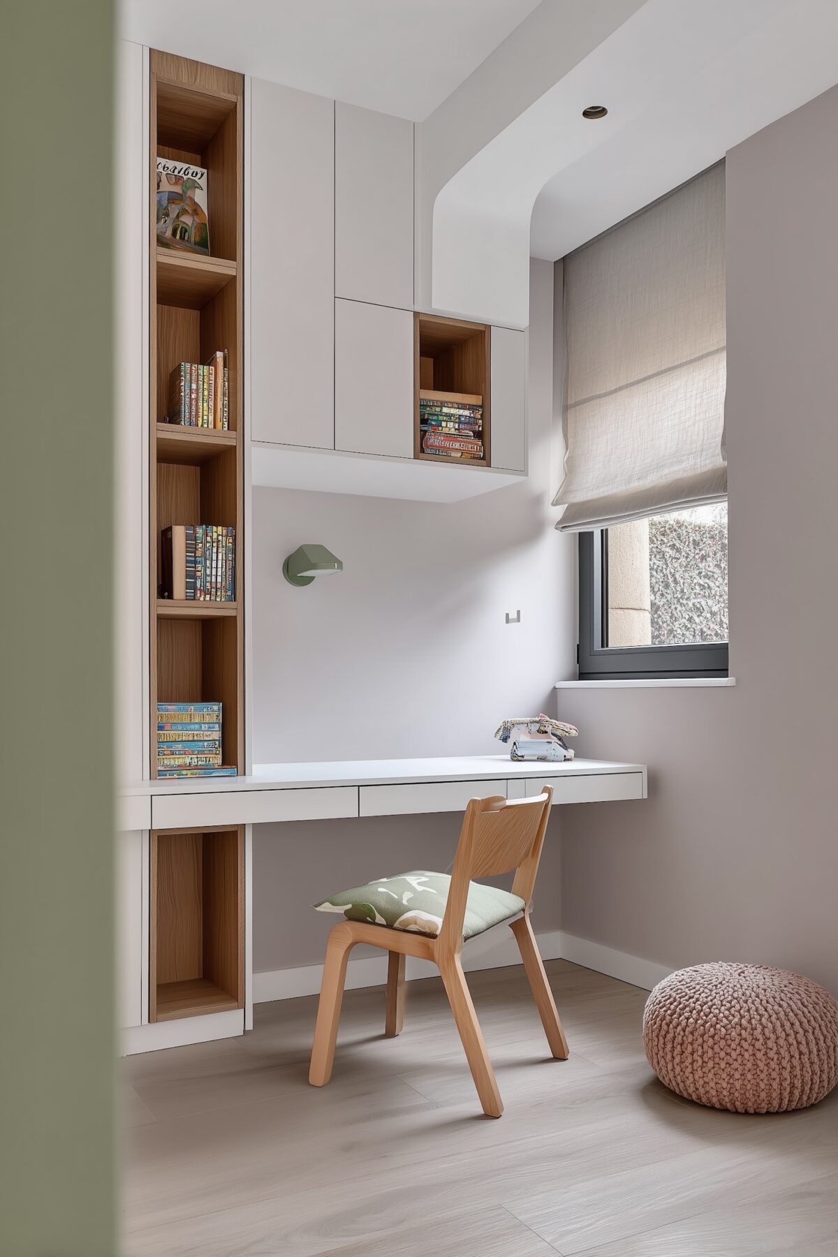 espace bureau travail chambre enfant meuble sur-mesure