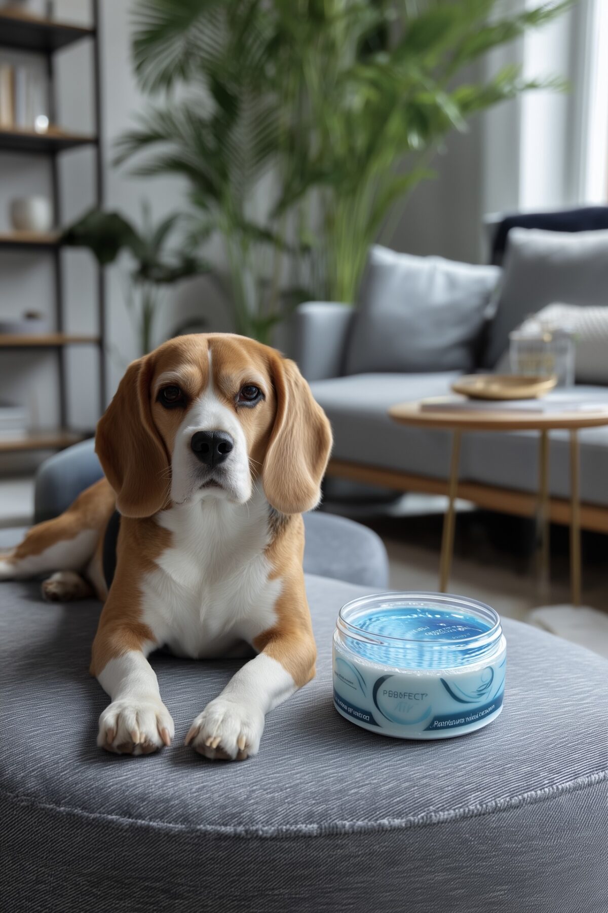 désodorisant gel chien beagle naturel