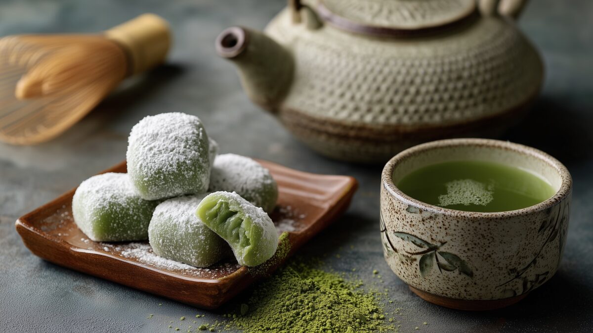matcha mochi maison recette dessert japonais