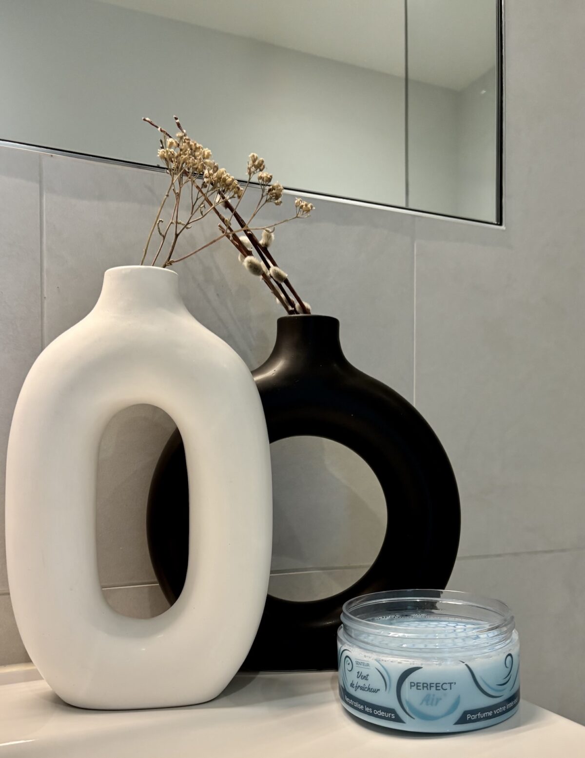 vase salle de bains décoration organique céramique