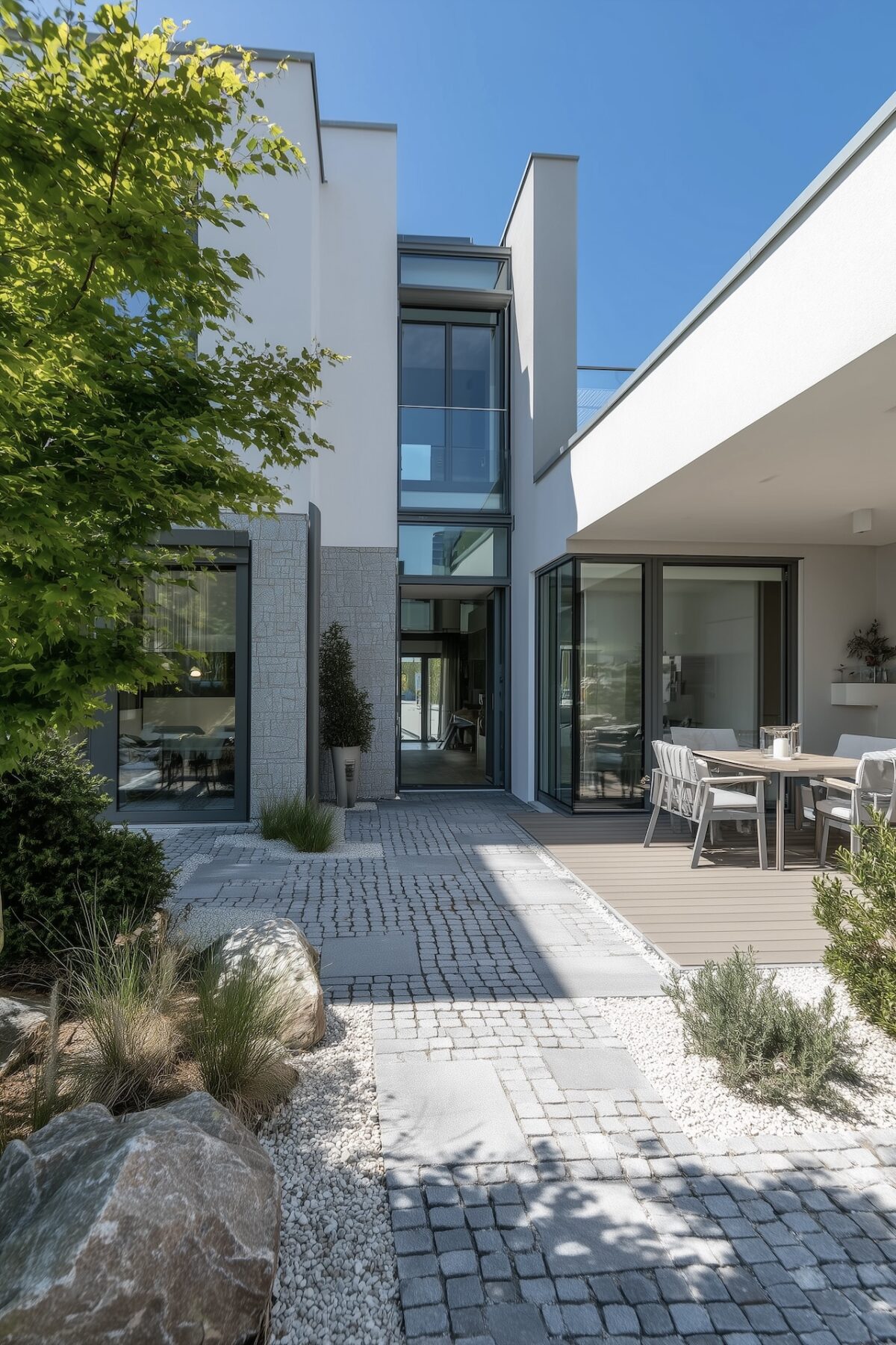 sécurité domestique maison moderne technologie