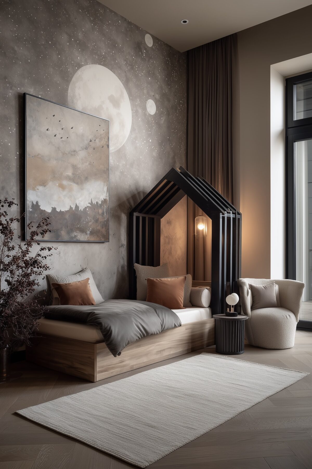 appartement moderne chaleureux chambre enfant rêve