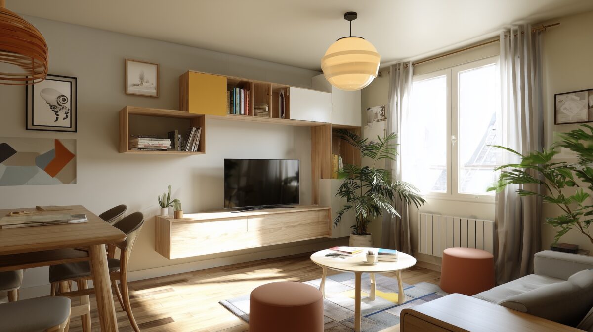 aménager petit salon sans encombrer astuces archi