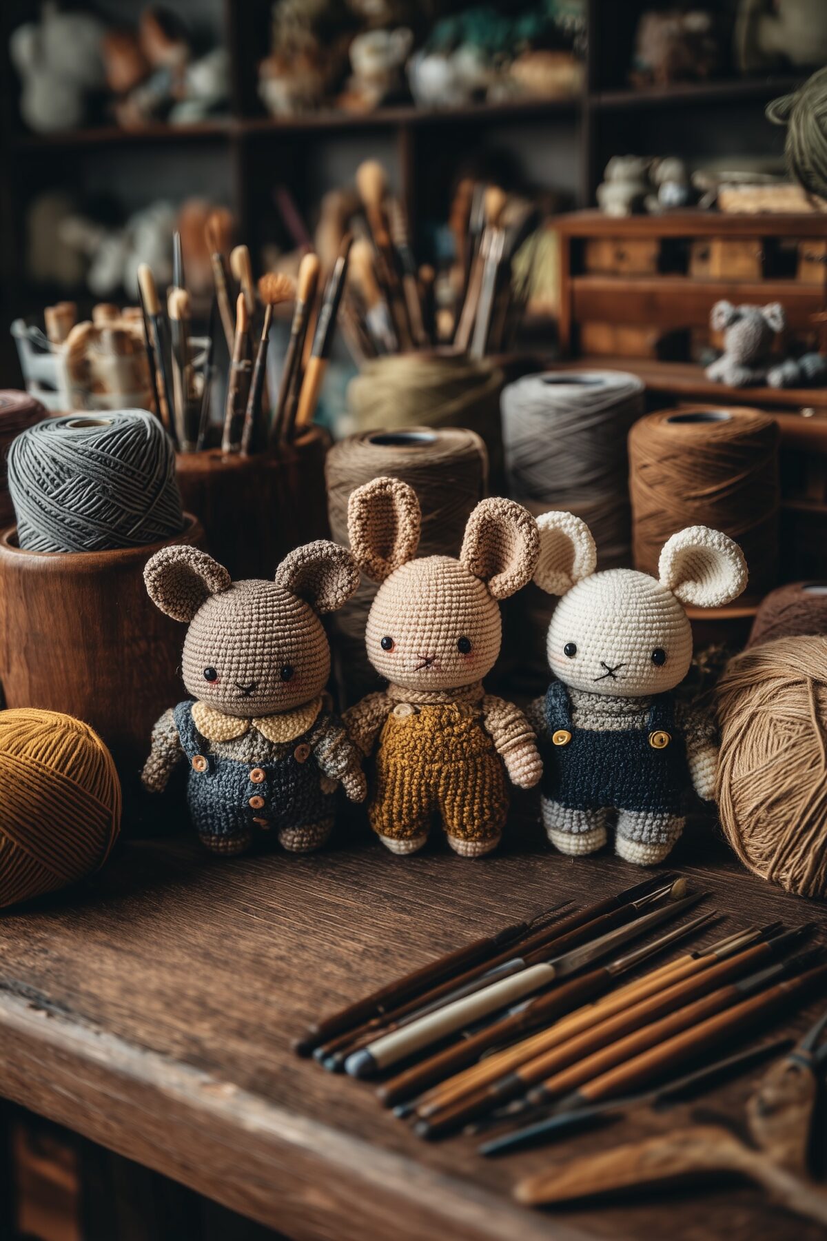 amigurumi crochet japonais studio laine artisanat kawai creation