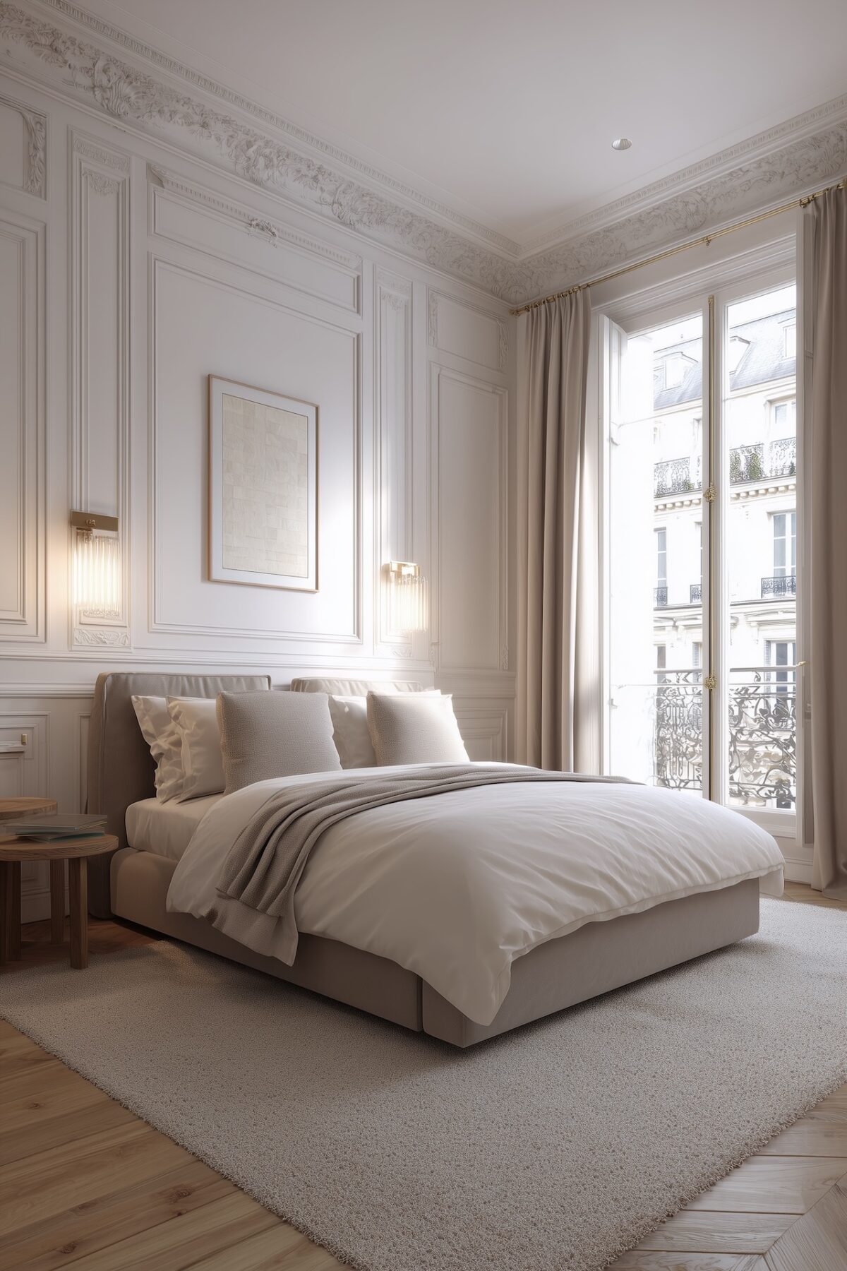 décorateur intérieur appartement Paris blanc