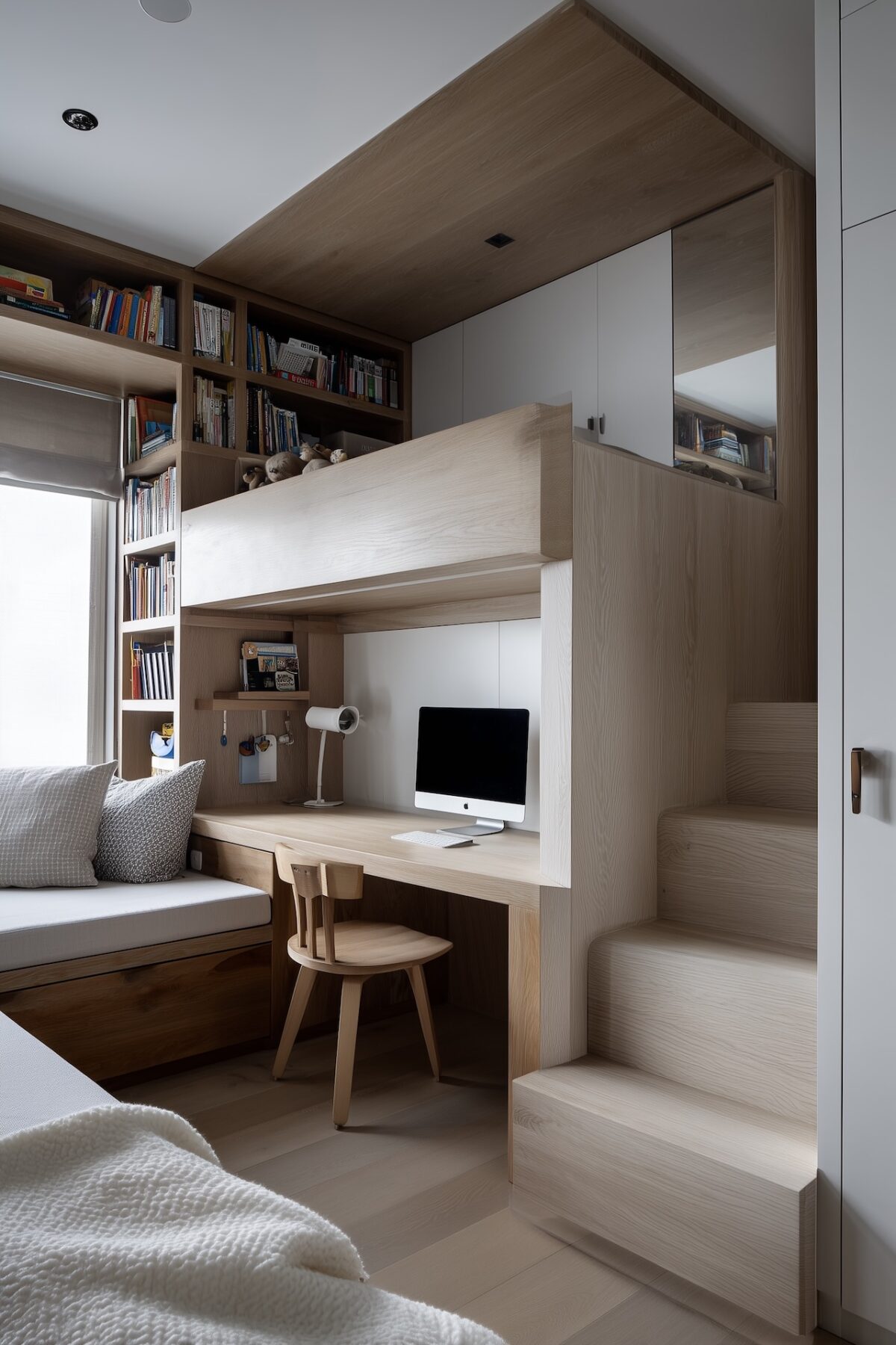 Bureau modulable enfant grandit ado