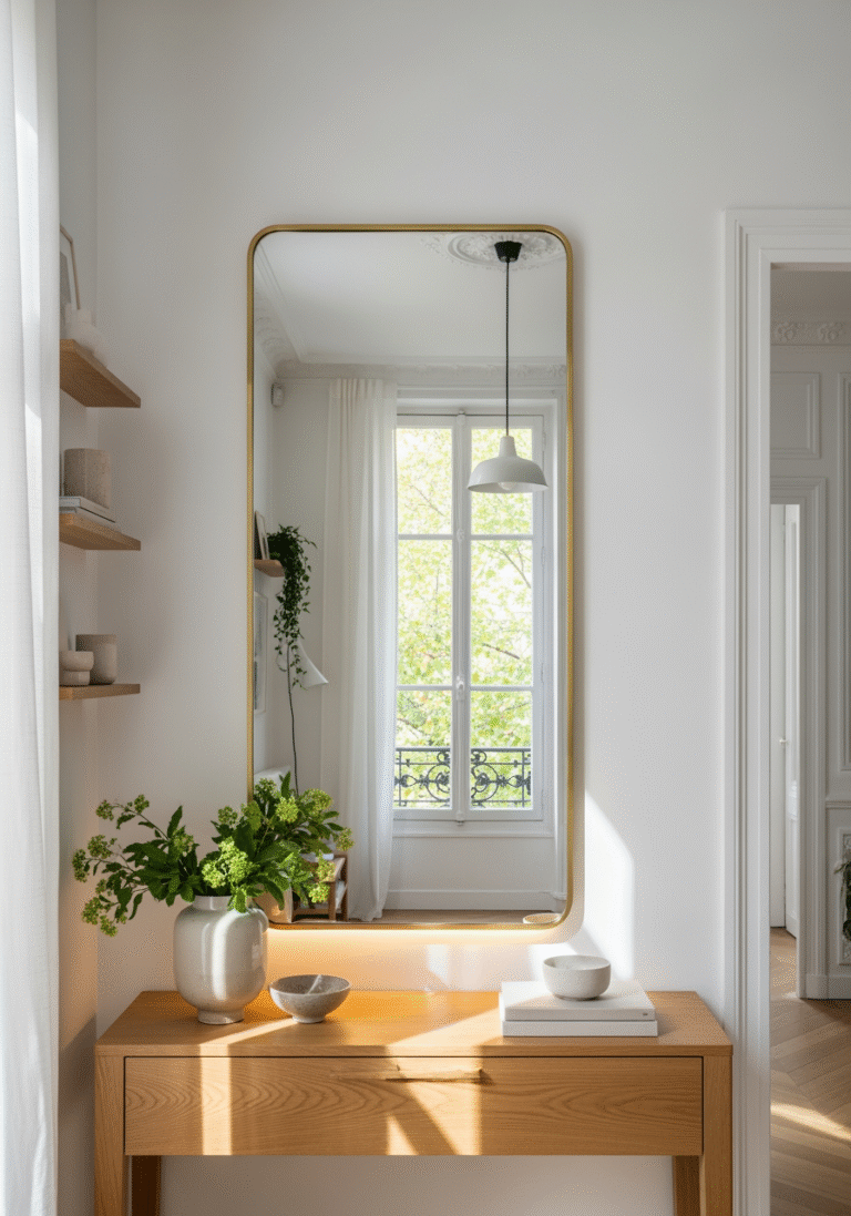 Comment utiliser des miroirs pour agrandir une petite pièce