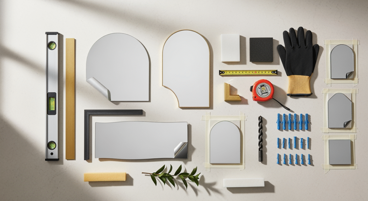 Miroirs pour agrandir pièce: règles, formats, sécurités