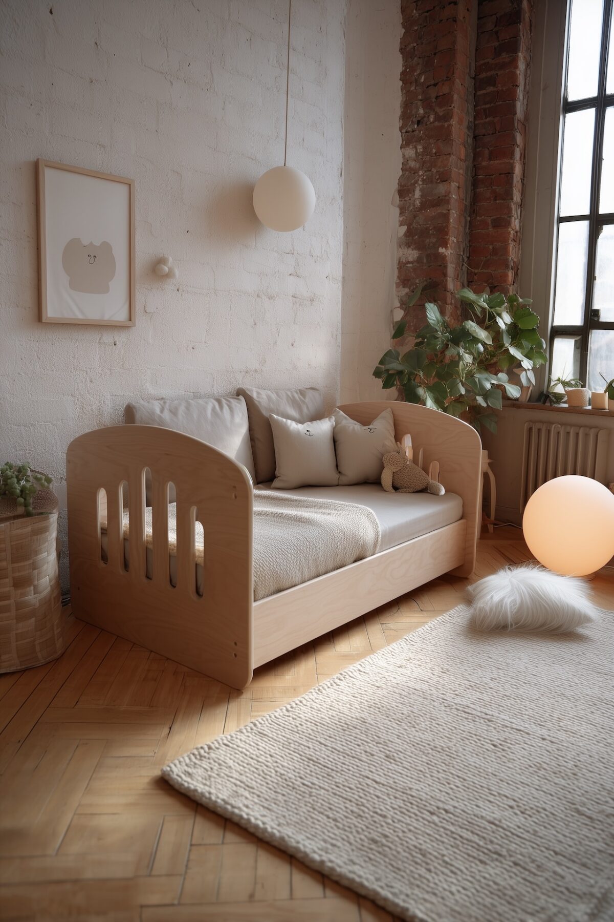 transformer lit bébé berceau en canapé enfant diy