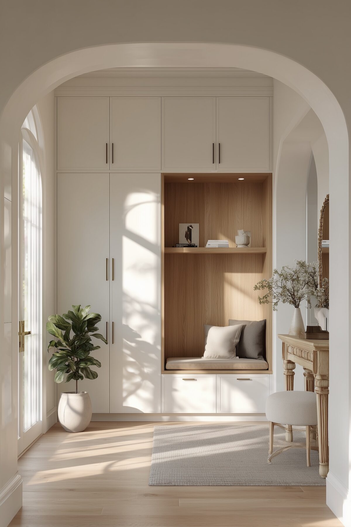 apporter cachet entrée mobilier d'époque