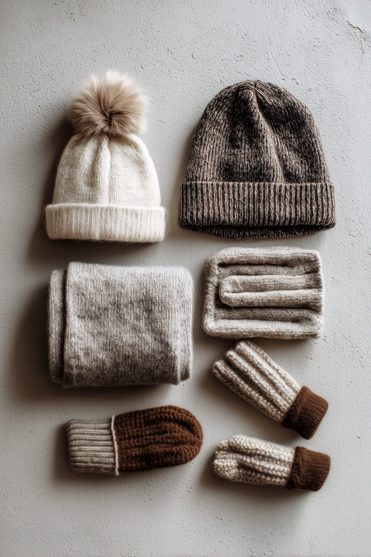 comment habiller enfant hiver bonnet laine