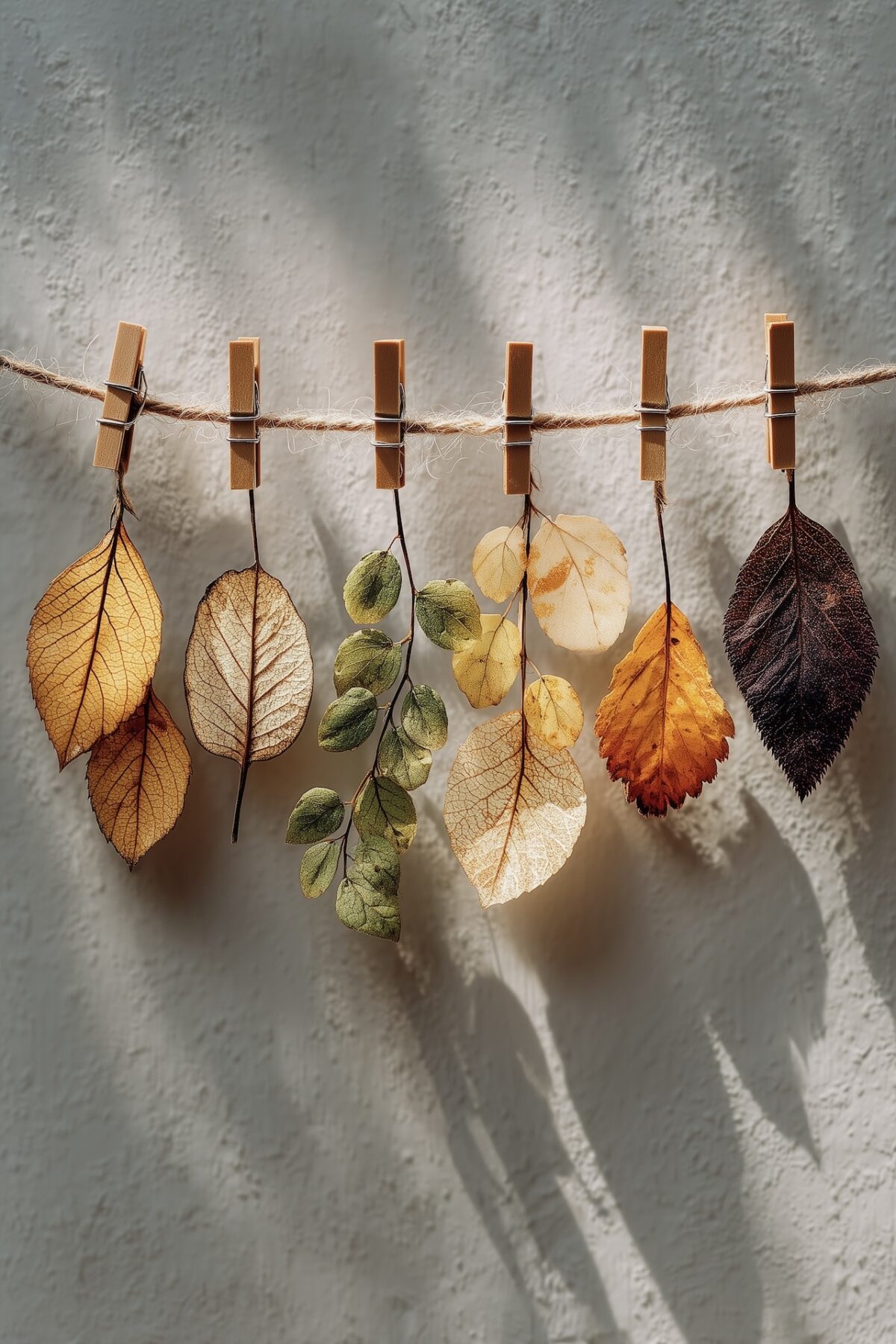 diy déco rapide herbier mural décoration slow life