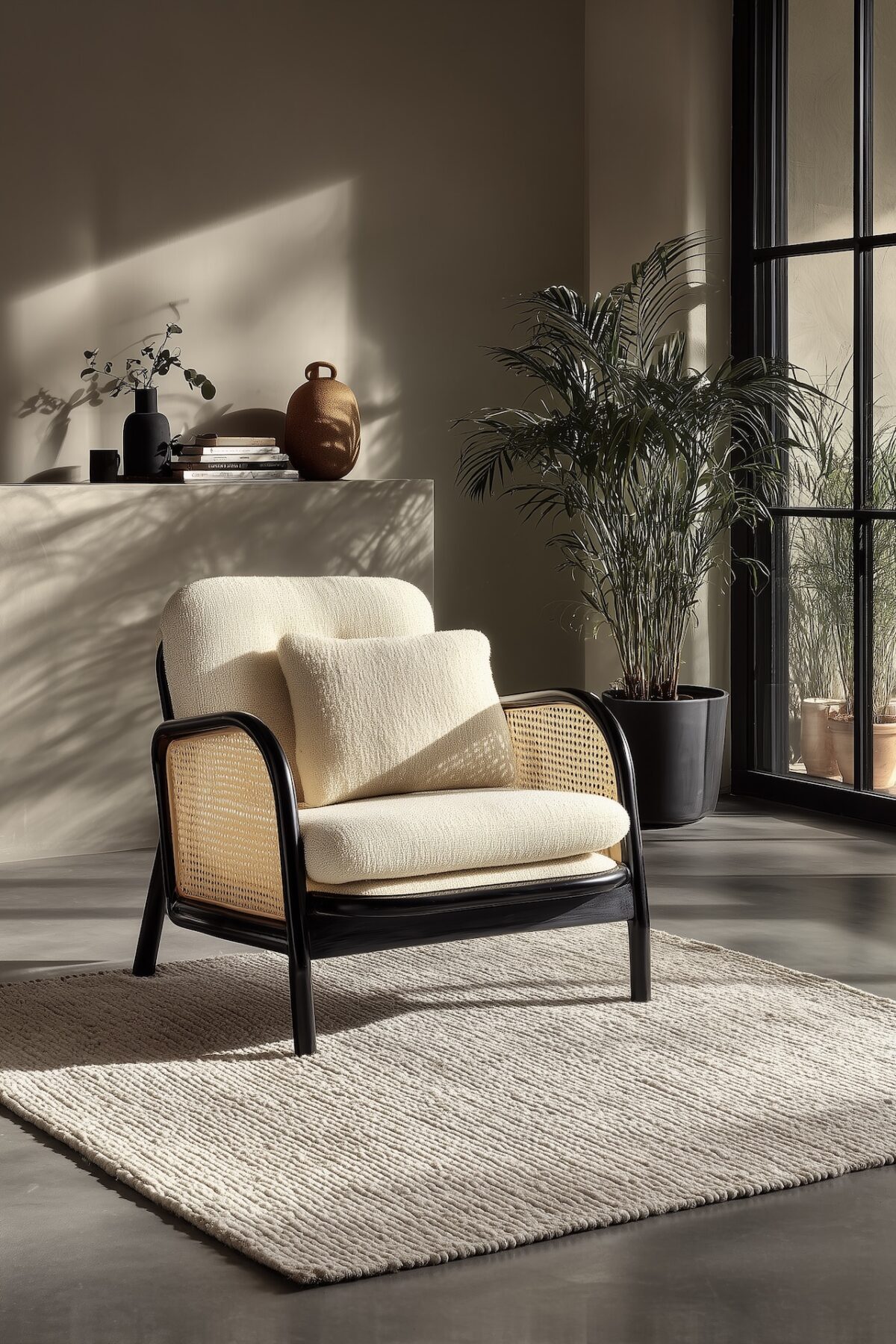 entretenir mobilier intérieur rotin fauteuil rotin contemporain moderne