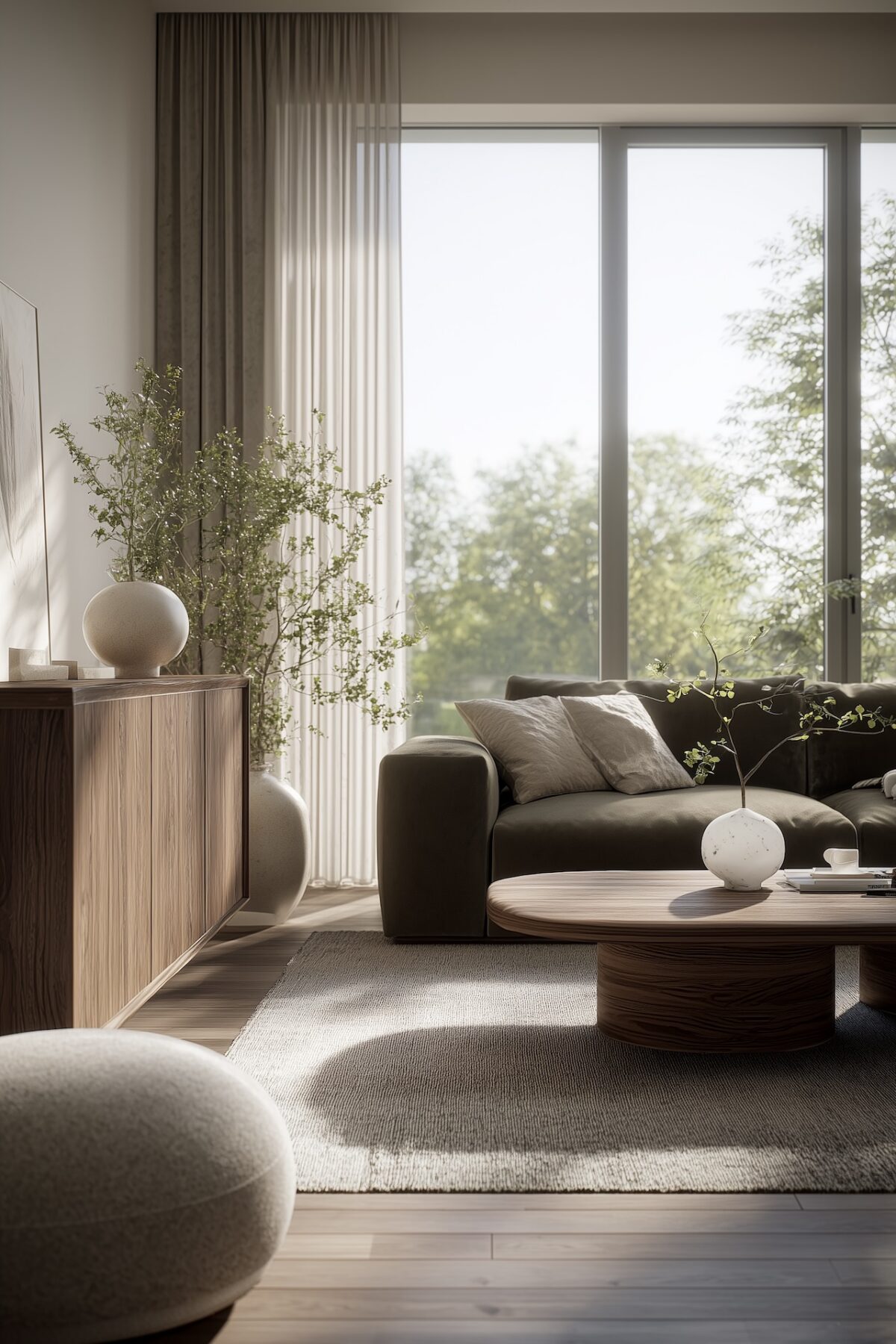 plan aménagement salon 15m2 familial