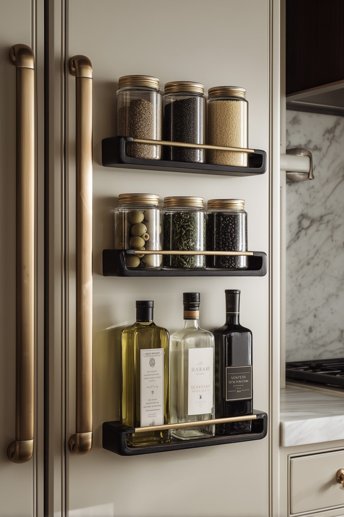 rangement épices porte cuisine design