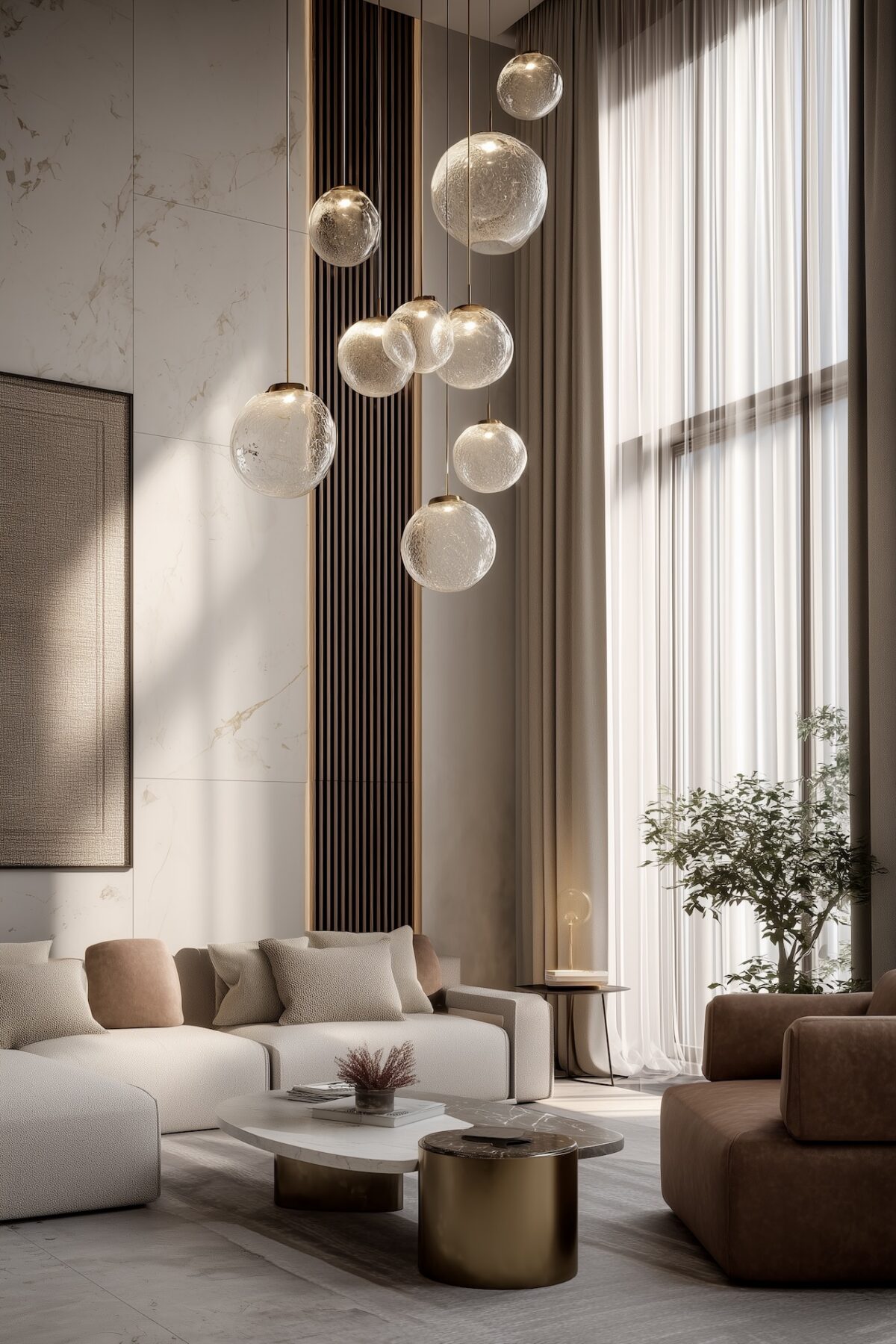 règle architecte agencement petit séjour hauteur plafond