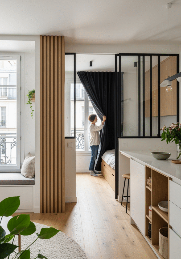 Visite d'appartement de 30 m2 avec des idées à copier