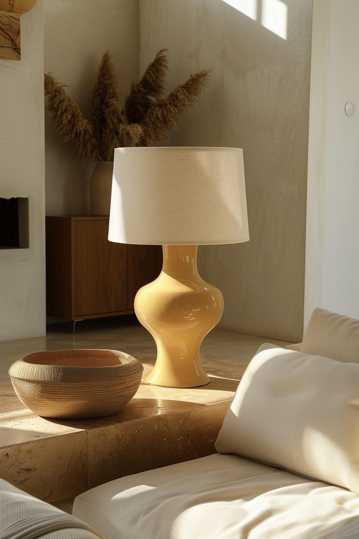 idée relooker luminaire facile peinture jaune