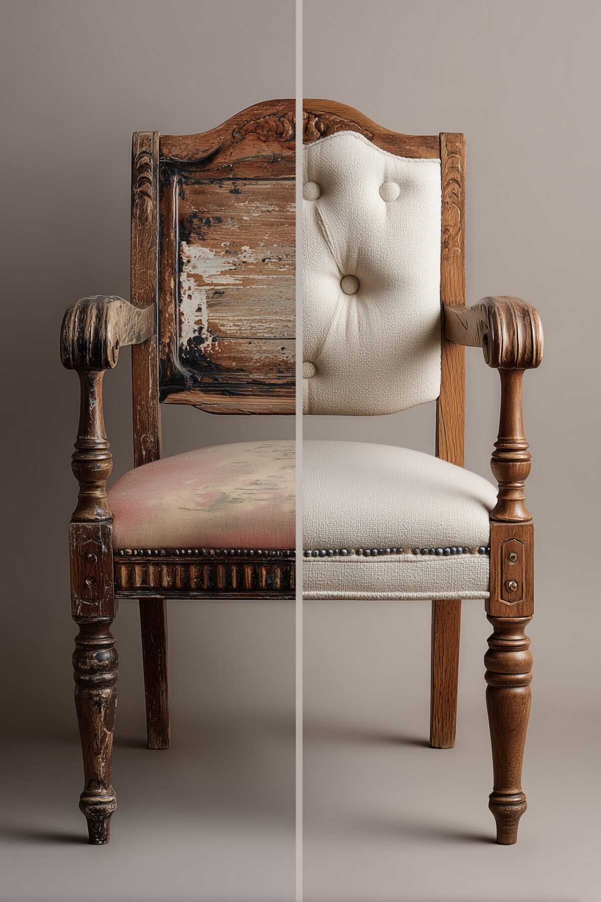 restaurer chaise ancienne facile avant après diy