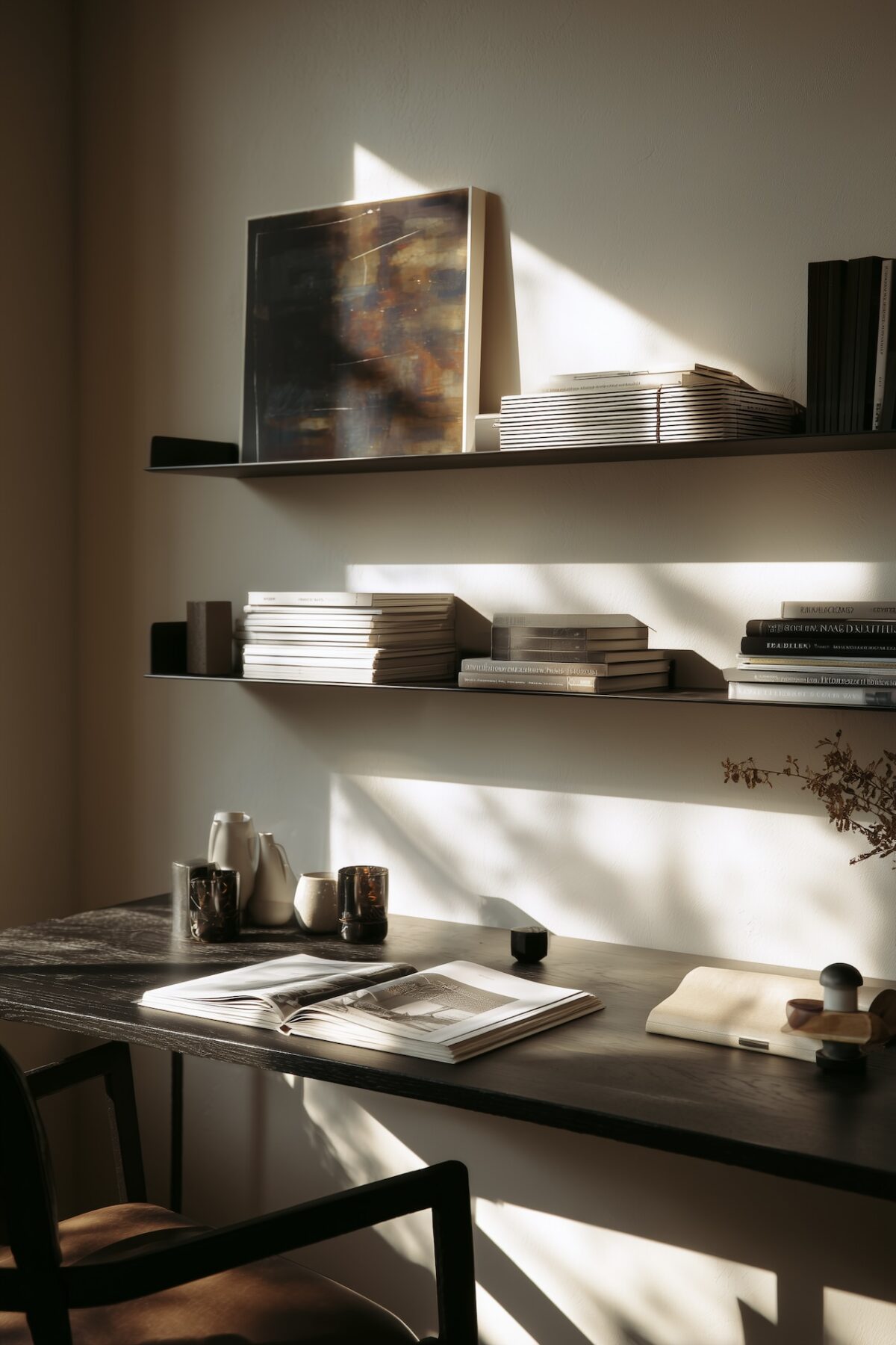 tutoriel fabriquer étagère murale simple flottante bureau design