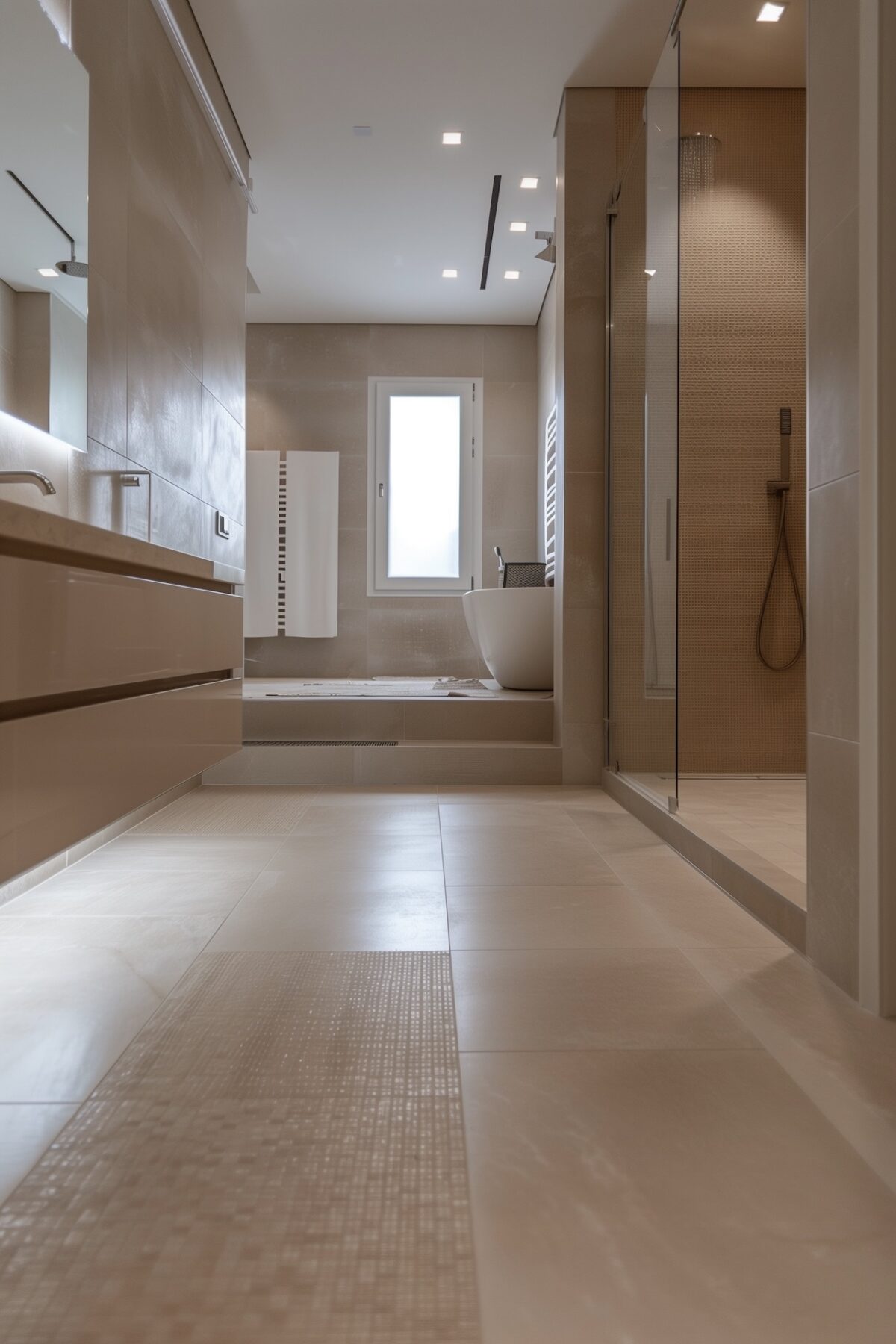 bien choisir taille forme carrelage en fonction taille pièce mélange