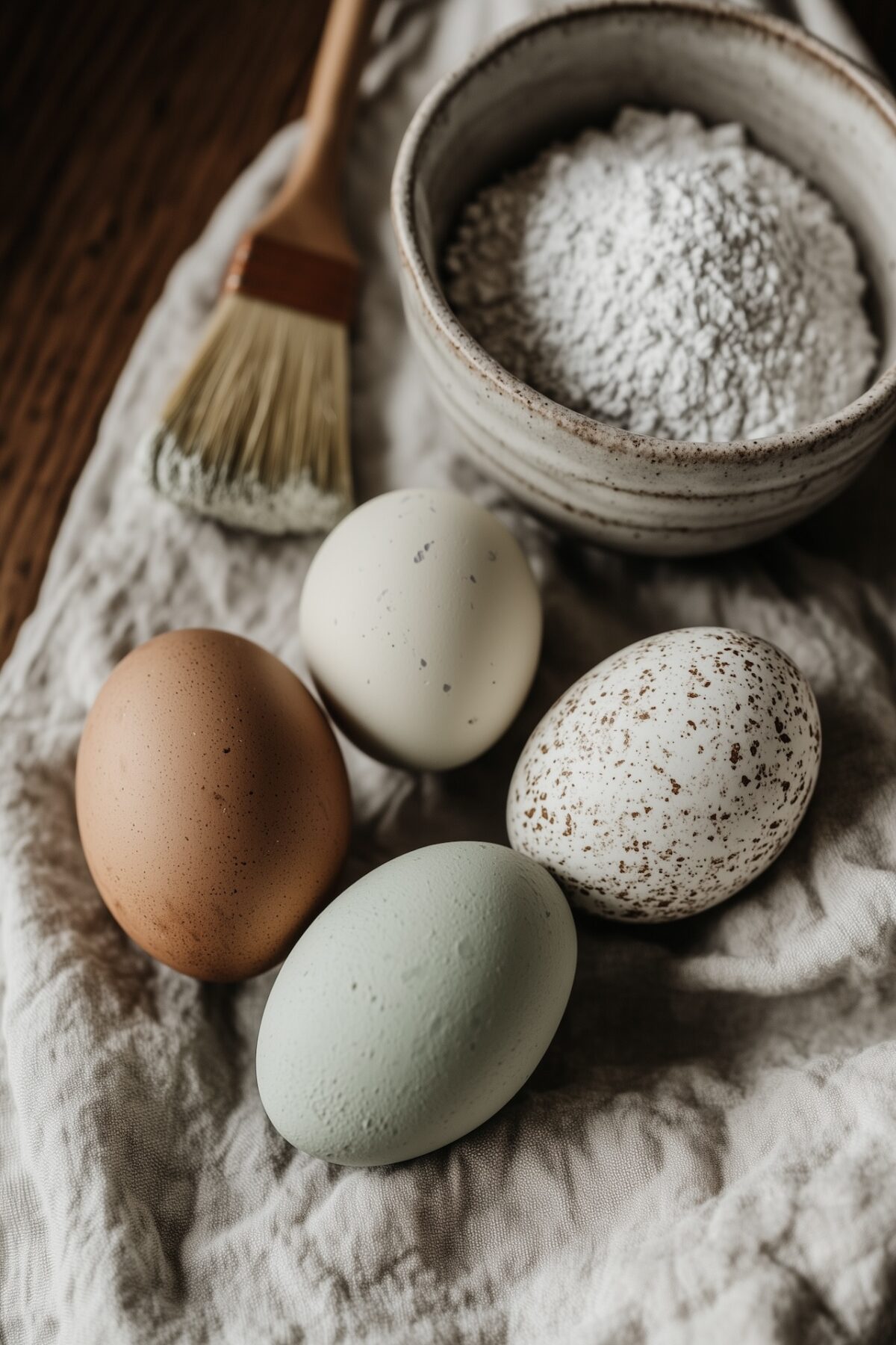 diy oeufs de Pâques déco bicarbonate artisanaux peinture naturelle