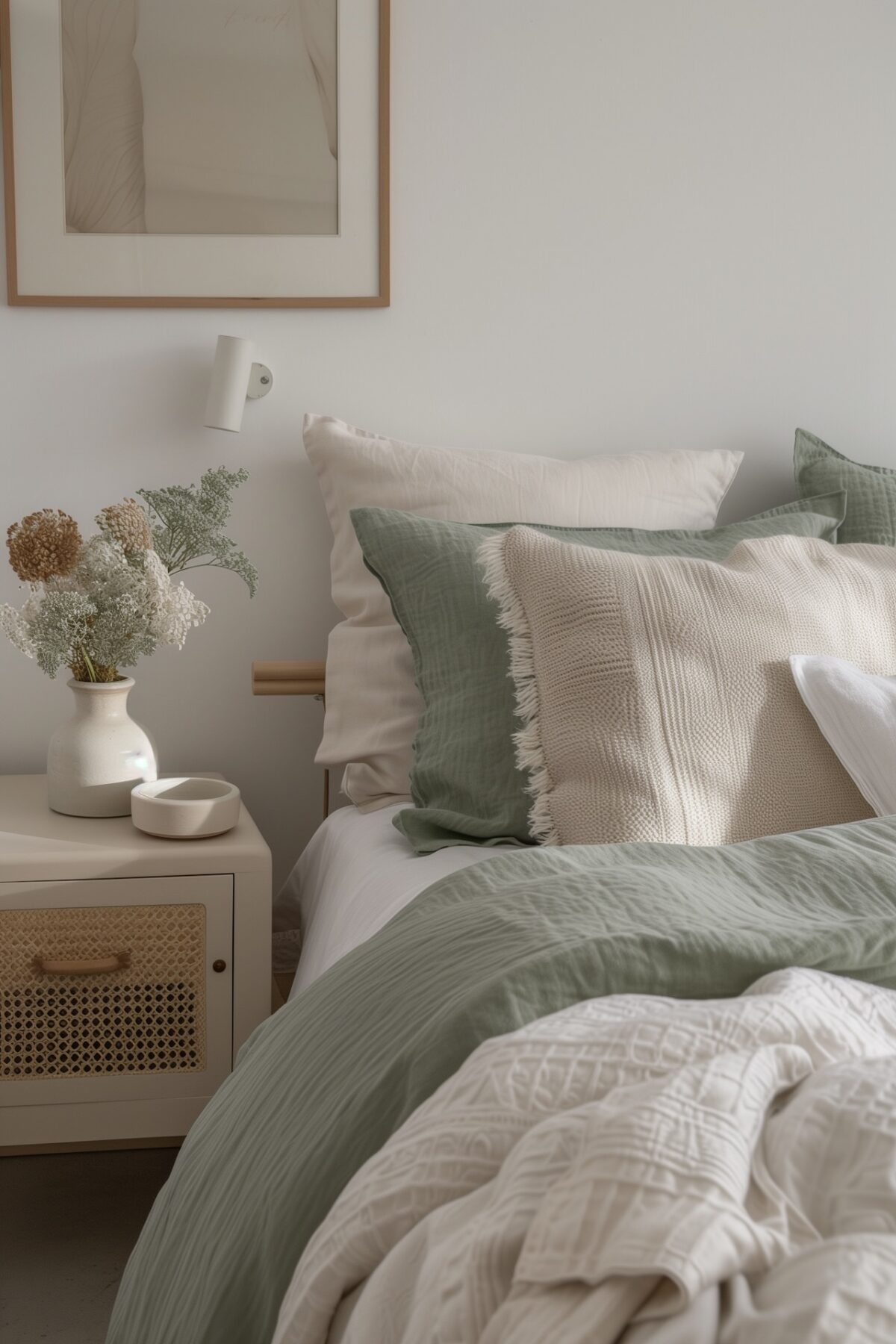 nouveau style chambre sans tout changer mélange matière lit