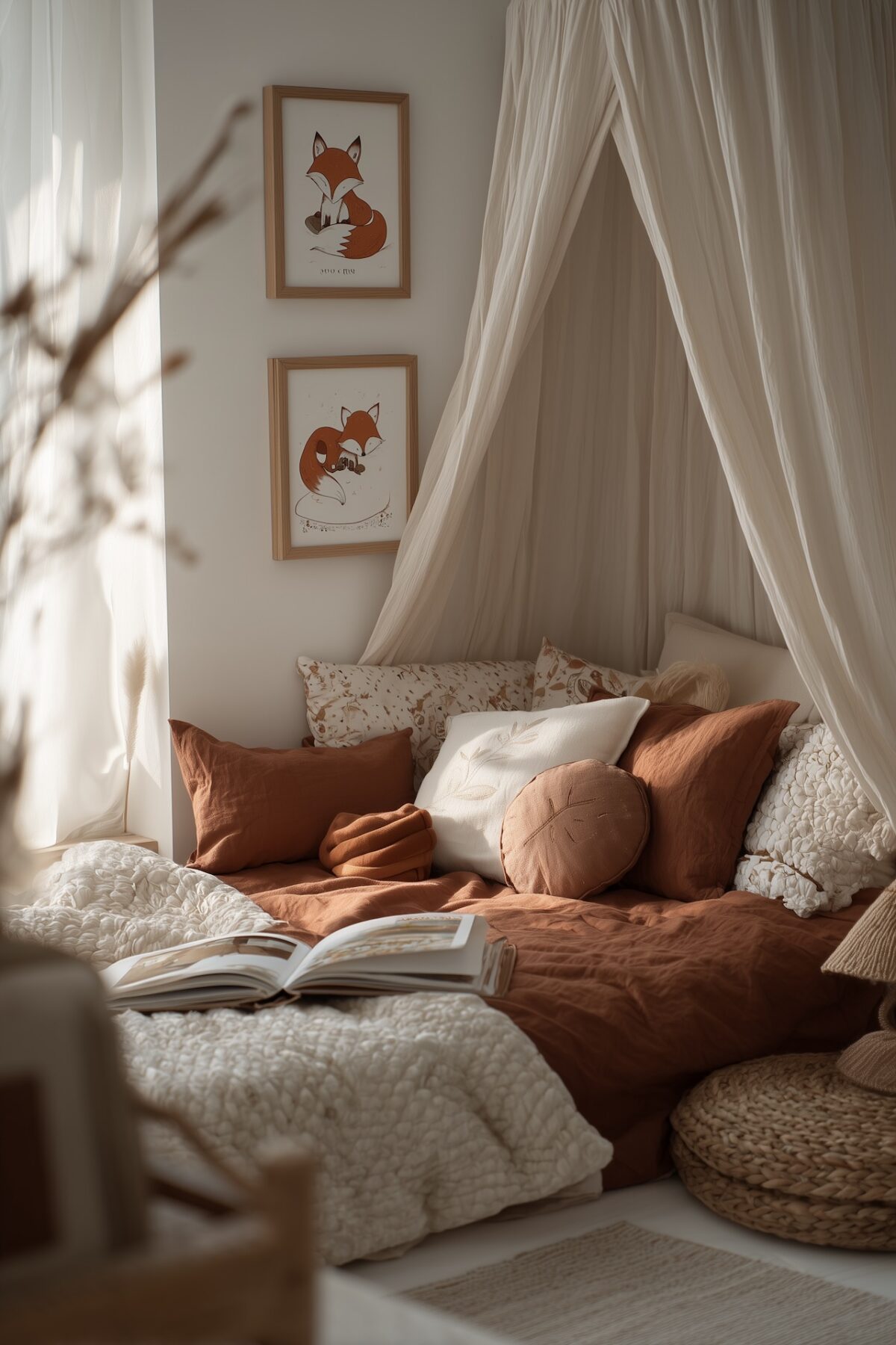 déco chambre enfant made in France budget lit baldaquin