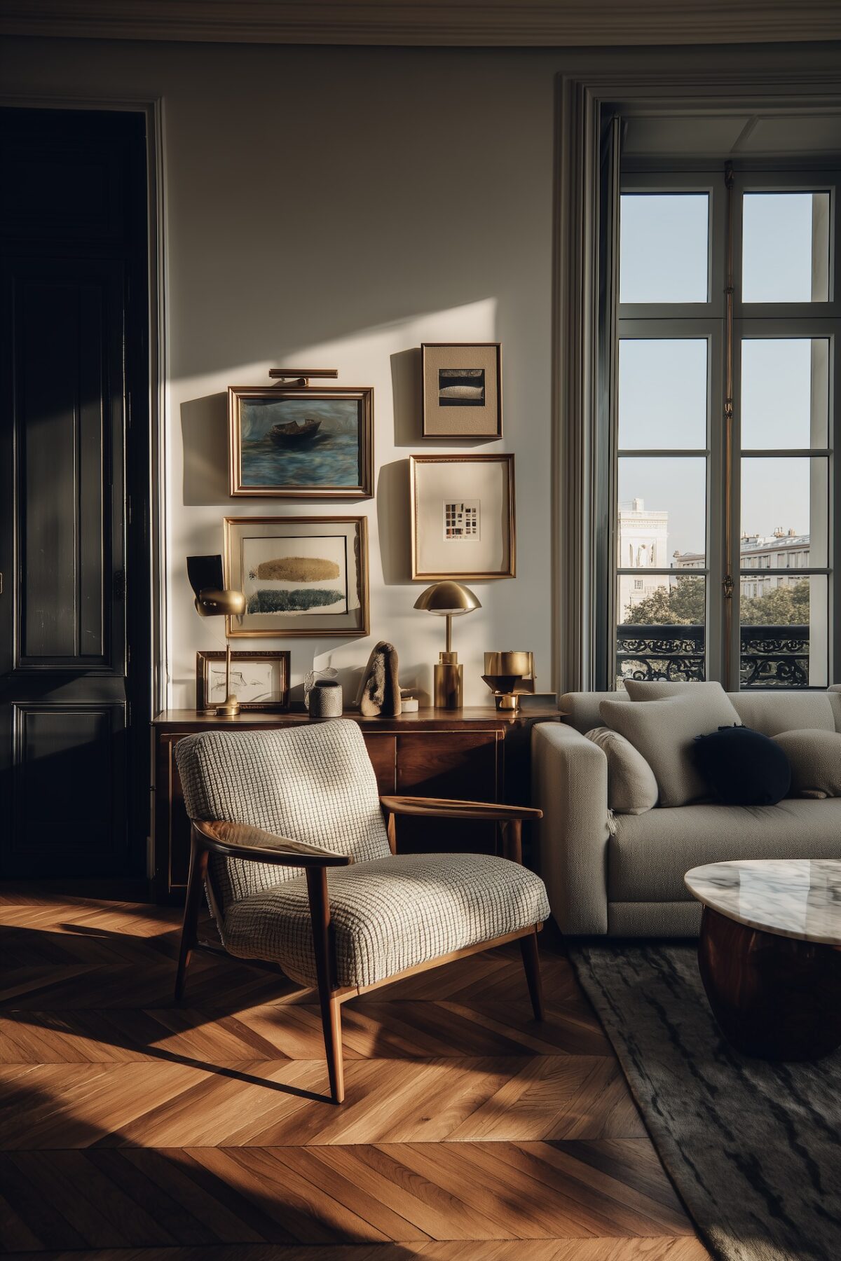 harmoniser styles déco maison salon éclectique