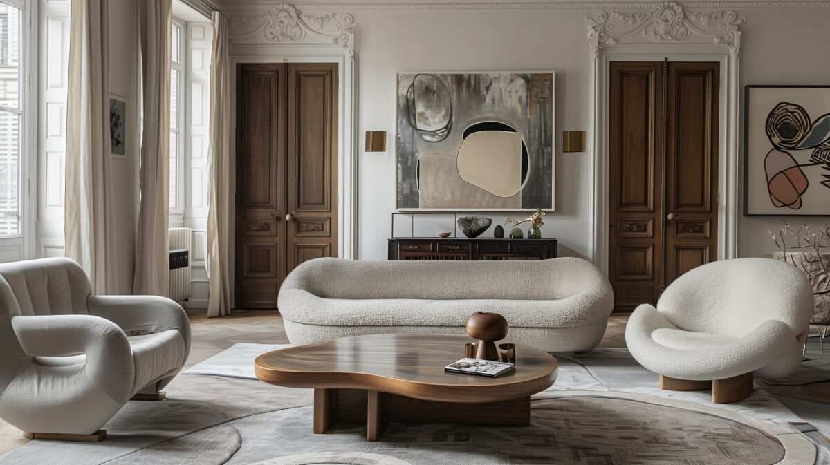 intérieur design mix styles décoration contemporaine haut de gamme