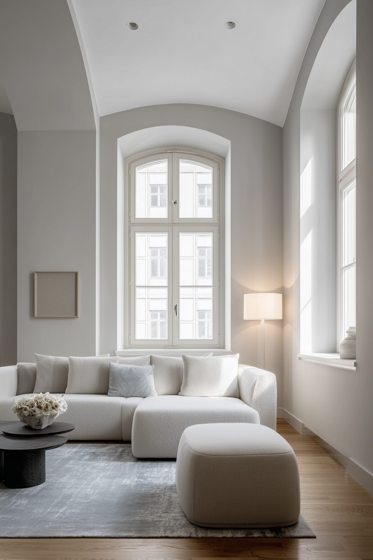 petit appartement optimisé couleurs claires espace lumineux