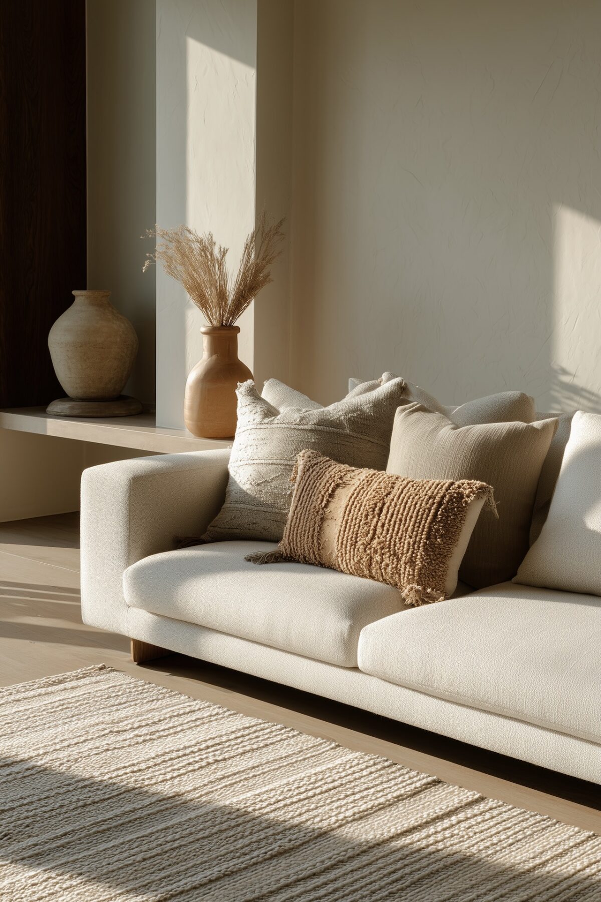 salon moderne bohème règle 80 20 décoration équilibre
