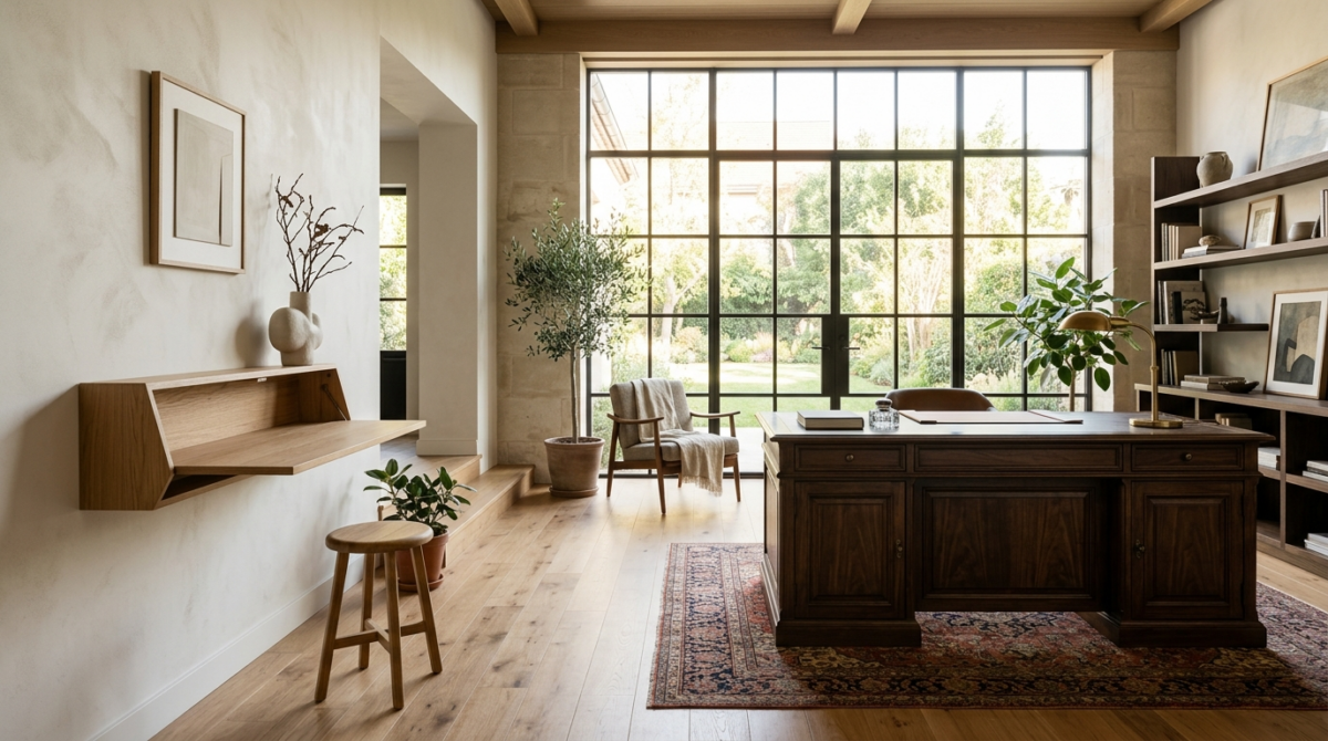 Bureau Gain de Place ou Traditionnel : Lequel Choisir en 2026 pour Votre Intérieur ?