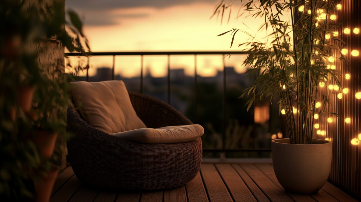 déco petit balcon style zen conseil architecte