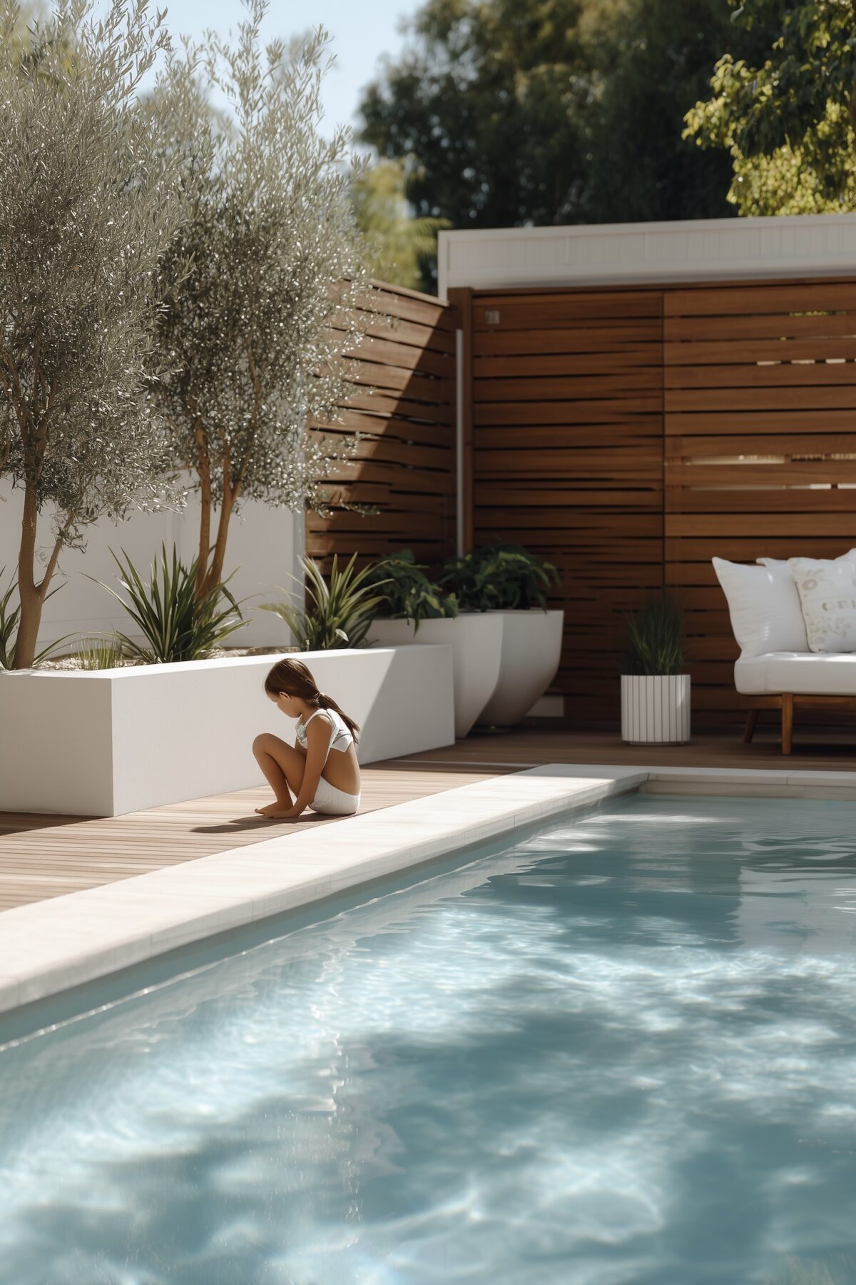 idée déco terrasse protéger vent brise-vue claustra