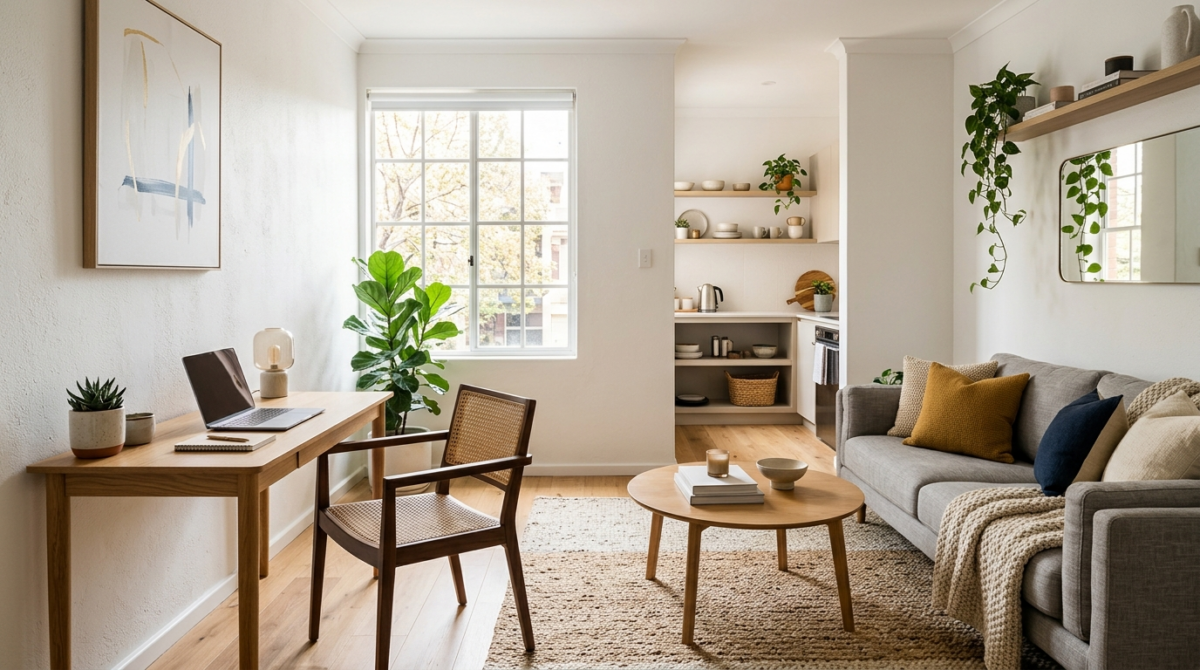 Créer un Coin Bureau dans un Studio : 4 Profils, 12 Solutions Astucieuses