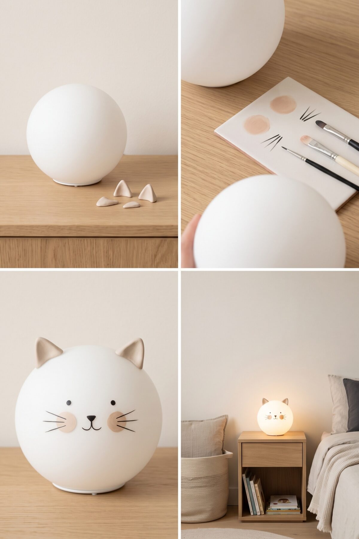 Lampe FADO en forme de chat pour une chambre d’enfant